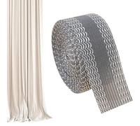 Ruban D'ourlet Thermocollant - Ruban D'ourlet En Tissu Autocollant | Manchette De Jupe De Pantalon Sans Coùture | Polyester Fusible, Lavable, Facile À Appliquer, Rouleau De 5 M Pour La Réparation