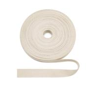 Ruban en arête de poisson beige beige Jamsinmu 20mm, ruban en tissu en arête de poisson de 22 yards pour renforcer la sangle de bord, bricolage DIY - Sergé 20mm*22Y