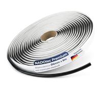 Ruban en caoutchouc butyle - 6 mm x 8 m - NoirISO professionnel 9001