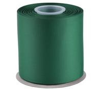 Ruban en grosgrain, 100 mm x 22 m, couleur vert forêt, en polyester