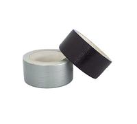 Ruban en tissu américain ultra-résistant 50 mm x 50 m - Haute adhérence - Protection pendant le sablage ou le masquage (Noir)
