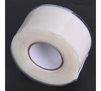 Ruban étanche à Forte Adhérence pour les Réparations de Tuyaux - PVC/PPR Flexible 3 Cm X 300 Cm, Rouge/blanc - Idéal pour un Usage Domestique (WHITE)