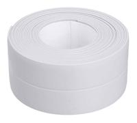 Ruban étanche PVC Ruban Adhésif Blanc 3.2m3.8cm Bande Etancheite Autocollante pour Cuisine Bonde de Lavabo Salle de Bain