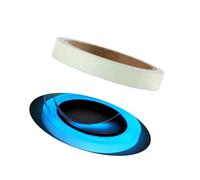 Ruban fluorescent, 300 cm en PET lumineux avec découpe facile pour une visibilité nocturne et un marquage