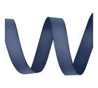 Ruban gros grain - 10 mm x 10 m - Bleu marine (370)