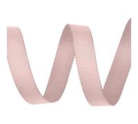 Ruban gros grain - 10 mm x 10 m - Or rose