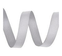 Ruban gros grain - 15 mm x 10 m - Argent