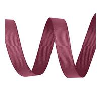 Ruban gros grain Bordeaux 25 mm x 10 m