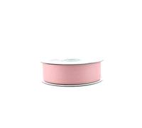 Ruban gros grain vieux rose 25 mm de large x 25 metres de longueur