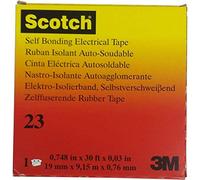 3M Scotch Bande de réparation 23 - noir - 9,15 m x 19 mm - 1 pc