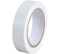 Ruban isolant blanc largeur 15mm. longueur 10m - EUROHM - 72006