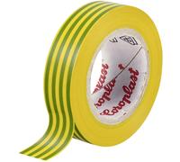 Coroplast Ruban isolant 302-25-19GN/YE 25 m x 19 mm acrylique vert/jaune