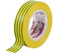 Coroplast Ruban isolant 302-25-19GN/YE 25 m x 19 mm acrylique vert/jaune