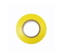 Ruban Isolant en PVC 0,13 mm d'épaisseur 17 mm de Largeur et 25 m de Longueur Jaune Idéal pour Isolation électrique et réparations