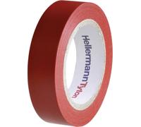 Ruban isolant HelaTape Flex 15 HellermannTyton 710-00101 rouge (L x l) 10 m x 15 mm