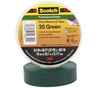 Ruban isolant Scotch® 35 Scotch SCOTCH35-19X20GN vert (L x l) 20 m x 19 mm résine caoutchouc 1 pc(s)