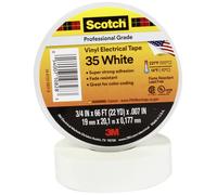 Ruban isolant Scotch® 35 Scotch SCOTCH35-19X20WH blanc (L x l) 20 m x 19 mm résine caoutchouc 1 pc(s)