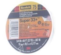 Ruban isolant Super33+-19x20 19mmx20m noir 7000042541 | 3M | 7000042541 | Ruban adhésif