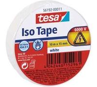 tesa Ruban isolant 10 m x 15 mm blanc – Pack de 10