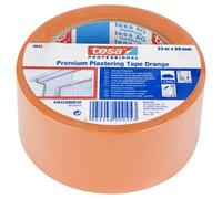 tesa Ruban de plâtrage Premium 4843 Orange 33 m x 50 mm