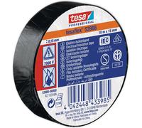 Ruban isolant tesa tesa® Professional 53988-00000-00 noir (L x l) 10 m x 15 mm