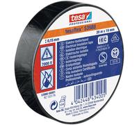 Ruban isolant tesa tesa® Professional 53988-00001-00 noir (L x l) 20 m x 19 mm