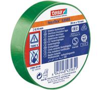 Ruban isolant tesa tesa® Professional 53988-00106-00 vert (L x l) 20 m x 19 mm