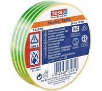 Ruban isolant tesa tesa® Professional Tesa 53988-00076-00 jaune, vert (L x l) 20 m x 19 mm Jaune G