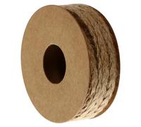 Ruban Jute, Rouleau pour Emballage Présent, Décoration de Fleur | Ficelle Naturelle en Toile de Jute Réutilisable, Longueur Personnalisable, Style Vintage, pour Bouquets, Bracelets et Fêtes