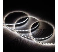 Ledkia Ruban LED 24V SMD 120 LED/m 5m 16W/m 2000lm/m High Lumen Largeur 8mm Coupe 5cm IP20 6000K Blanc froid