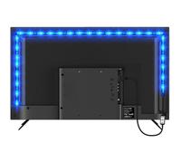 Ruban LED 2M, USB Bande LED Bluetooth RGB Rétroéclairage TV, Bande LED Lumière Auto-adhésif avec Télécommande et APP, 2M Rgb