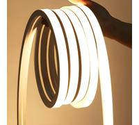 Ruban LED 50M 220V 10x10mm IP65 Finition Continue - Blanc Neutre 4000K - 5500K
