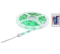 Ruban LED (Base) Sygonix SY-5224778 avec connecteur mâle 230 V 5 m RVB