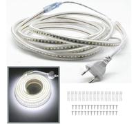 Ruban LED blanc froid de 20 m - 2835 SMD, 144 LED/m, ruban lumineux étanche IP65
