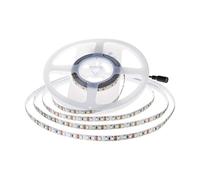 Ruban LED bobine de 5 mètres 8 W au mètre ruban lumineux SMD 2835 Couleur de la lumière blanche naturelle 4000 K d'intérieur avec bande adhésive, alimenté à 24 V.