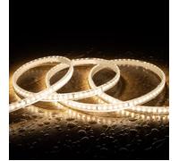 Ruban LED Dimmable 220V SMD 120 LED/m Blanc Neutre 8.5W/m 850lm/m Largeur 12mm Coupe 20cm IP65 Sur mesure 25 m