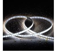 Ruban Led Dimmable 220v Smd Auto-Redressement 120 Led/M Bobine 20m 8,5w/M 750lm/M Largeur 10mm Coupe 10cm Ip65 6000k Blanc Froid