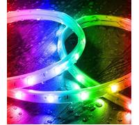Ruban Led Extérieur Solaire 24v Dc Smd2835 60 Led/M 30m Ip65 Largeur 12mm Coupe 100 Cm Rgb