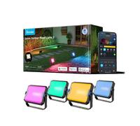 Govee Projecteur LED extérieur H8057 – RGBW intelligent 48W, 4 pièces, Wi‑Fi/Bluetooth, 24V