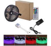 Ruban LED MARCHELEC 3528 RVB 300 - 5 m - Étanche - Télécommande 44 touches - Alimentation 12V 2A