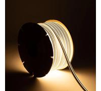 Ruban Led Néon 48v Bobine 50m 8w/M Coupe 5cm Ip65 Nflex6 Blanc Chaud