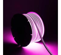 Ruban Led Néon 48v Bobine 50m 8w/M Coupe 5cm Ip65 Nflex6 Rose