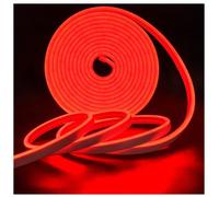 Ruban Led Néon,Bande Dc 12V 5M 120 Leds/M Total 600 Leds Couleur Rouge Ip65 Étanche Bandes Lumineuses Souple Pour Chambre,Ba[CA240]