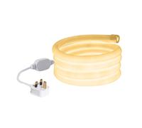 Ruban LED Néon Dimmable 220V Blanc Chaud Circulaire 360 9W/m Coupe 100cm IP