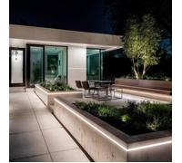 Ruban LED Néon Dimmable 220V BOBINE 50m Blanc Neutre Semi-Circulaire 180deg 7.5W/m Coupe 100cm IP67 4000K Blanc neutre