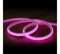 Ruban Led Néon Dimmable 220v Rose Semi-Circulaire 180 7.5w/M Coupe 100cm Ip67 Sur Mesure 2 M
