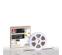 Ruban LED Paulmann Pro Strip Silver P150 5 m 50 W 2 700 K | Dimmable, 1 500 lm/m, IP20, câble de raccordement des deux côtés, durée de vie élevée de 30 000 heures