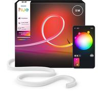 Ruban LED - PHILIPS HUE - Neon extérieur - 5 mètres - 1100 lm - Ambiance - Ajustable - Résistant - Base tension