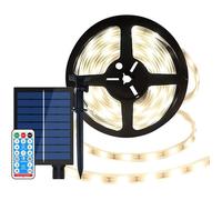 Ruban Led Solaires Exterieur 10M 240Led Étanche Bandes Led Solaires Découpable 8 Modes Strip Light Avec Télécommande Pour Jar[J3386]
