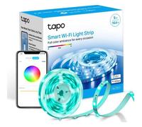 Tapo Bande lumineuse connectée LED RVB 5m WiFi Adhésif 3M 50 000 h 2100 mcd Synchronisation musicale